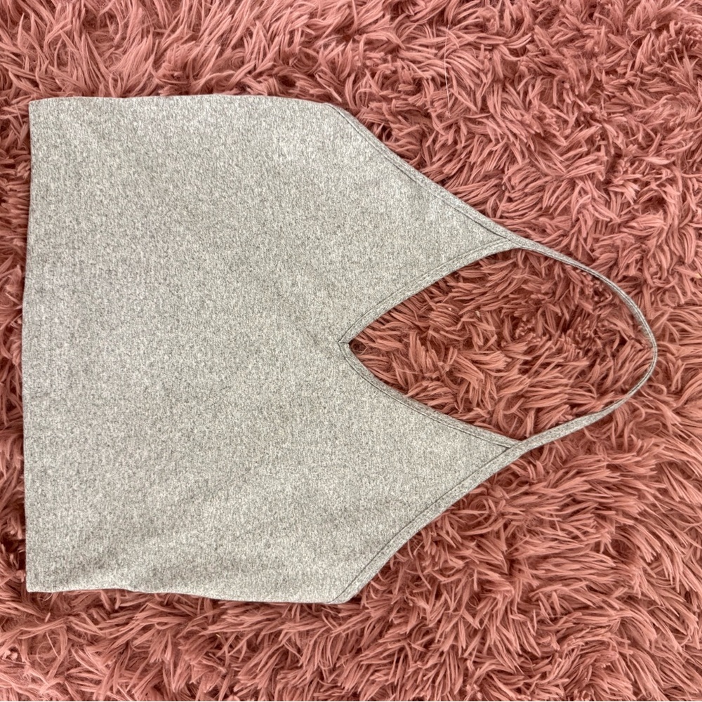 SHEIN Light Gray Knit Top